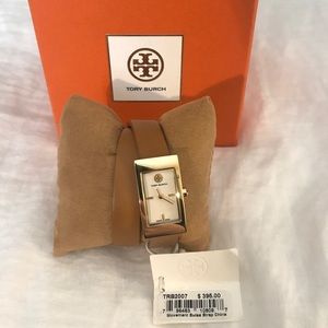TORY BURCH Buddy Signature Double Wrap Watch
